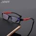 Eyglajdd TR90 Reading Glasses for Men & Women - 2 Pack Blue Light Blocking Glasses - Stylish Gray-Red 2.0x - Buy Online on GoSupps.com