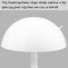 Wig Stand Set - 2 PCS Portable 14.1 Inches Plastic Wig Holder for Drying and Styling - White - Buy Online on GoSupps.com