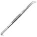 May - Terrarium tweezers 25 cm long with fine tip - Feeding tweezers - Feeding tongs - Curved design - Stainless steel