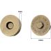 20 Set Bronze 14MM Magnetic Snaps for DIY Crafts, Sewing, Bags, Purses - Replacement Kit for Leather, Clothes - Fastener Clasp Button - Buy Online on GoSupps.com