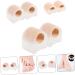 Silicone Gel Foot Protector Set - 6pcs Nail Separator & Bunion Straightener Cushion Tube - Foot Care Tools for Nursing Cover & Thumb Relief - Reusable and Comfortable - Buy Online on GoSupps.com