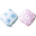 Fiyson 2 Periods Bag - Women's Sanitary Napkin & Tampon Storage Bag with Zipper - 12.5cm x 12cm x 4.5cm - Blue Women's Organizer - Buy Online on GoSupps.com