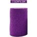 Dewedrt Purple Sport Self Adhesive Elastic Bandage Wrap Tape for Knee Support Pads Finger Ankle Palm - Buy Online on GoSupps.com