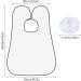 Catime Beard Shave Apron - 2-Pack Waterproof Cloaks for Men | Black & White Razor Gifts - Buy Online on GoSupps.com
