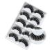 5 Pairs 3D Mink False Eyelashes Long Thick Natural Fake Eye Lashes Set Makeup 3D-00