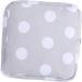 Sanitary Napkin Pouch with Zipper - Green & Gray Dots Organizer for Tampons | 1 Count Pack - Buy Online on GoSupps.com