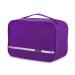Homchen Waterproof Hanging Travel Toiletry Bag for Men and Women - Portable and Foldable (Purple L) L Purple