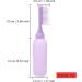 FrgKbTm Root Comb Applicator Bottle Set - 3pcs 6oz Hair Color Bottles with Comb, Graduated Scale - Salon-quality Hair Dye & Oil Application - Buy Online on GoSupps.com