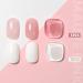 GAOY French Manicure Kit with Nail Stamper, 2 Gel Polish in Sheer Pink/White, UV Light Cure Mauve, Perfect for French Tip - Nail Stamper Included - Buy Online on GoSupps.com