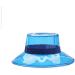 Clear Waterproof Bucket Hat Women Sun Visor | Transparent Plastic Wide Brim Rain Cap Fashion | Black One Size - Buy Online on GoSupps.com