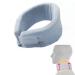 DLMLEMU Halskrause made of memory foam relieves neck pain and pressure on the spine ergonomic neck support for men and women offers support when working with a lowered head