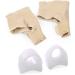 Alinzo Bunion Splint (8PCs) - Effective Hallux Valgus Pain Relief Non-Surgical Correction for Bunion & Hammer Toe - Comfort Fit Forefoot Sleeves - Buy Online on GoSupps.com