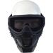 Airsoft Tactical Mask with Anti-Fog Goggles & Fast Helmet - Hunting, Paintball, CS Game - Impact Resistant - Black - Buy Online on GoSupps.com