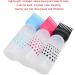 BOKIOESDE Home Barber Shop Portable Hair Dye Applicator Bottle Reusable Washable Filling Brush Dispenser with Scales Hairstyling Red - Buy Online on GoSupps.com