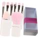 POPETPOP 4 Sets Makeup Brush Set Makeup Foundation Brush Mini Tools Cosmetic Eye Brush Facial Kit Women Eye Shadow Brush Sponges Women Makeup Supplies White Makeup Set Travel Plastic Face - Buy Online on GoSupps.com