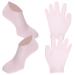 Baluue 1 Set Moisturizing Gloves and Socks Comfortable Moisturizing Socks Dry Hand Moisturizing Gloves for Women