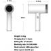 Cordless hair dryer combined with brushless motor and diffuser for fast drying quiet lightweight supplied with its own power supply suitable for travel - Buy Online on GoSupps.com