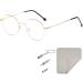 Voolga Blue Light Filter Glasses - Anti-Blue Light without Prescription for PC TV Smartphone & Tablet - Includes Stylish Case - Gold - Buy Online on GoSupps.com