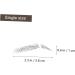 FOMIYES 48 Pcs Eyebrow Stickers Makeup Stickers Makeup Brow Artificial Eyebrow Tattoos 6d - Buy Online on GoSupps.com