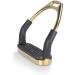 Equinate Safety Bars Fremont 10cm Gold - Anti-Slip Rubber Tread - Stirrup for Adults & Children - 2 Pieces for Ankle Support - Buy Online on GoSupps.com