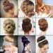 CLOTHOBEAUTY Extra Small Kids Hair Bun Donut Maker - 3 Piece Set | Ring Style Chignon Doughnut Shaper for Short and Thin Hair - 2.5 inches Brown - Buy Online on GoSupps.com
