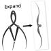 Didiseaon Stainless Steel Ruler for Eyebrow Tools Tattooing Eyebrow Ruler Positioning Ruler Balance Metal - Buy Online on GoSupps.com