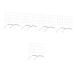 MAGICLULU 5 Boxes Glitter False Eyelashes Kit Para Pesta as Glitter Spike Lashes Eye Lashes Glitter Colored Lash Extensions Makeup Lashes Women s Curly High-grade Fiber Makeup Set