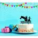 Mr & Mrs Wedding Cake Topper Farmer Southern Style Wedding Cake Topper Rustic Tractor Wedding Cake Topper Black Silhouette Cake Topper(Tractor) - Buy Online on GoSupps.com