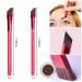 Multi Function Eyebrow Brush Set for Precise Brow Concealing and Contouring - 4D Hair Stroke Stamp Included - Light Brown (4pcs + 1) - Buy Online on GoSupps.com