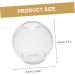 STOBOK 6pcs Crystal Ball Mold Silicone Molds Soap Molds Diy Crystal Ball Ornament Mould Universe 3d Manual - Buy Online on GoSupps.com