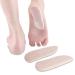Heel Liner Foot Orthotic Inserts Foot Care Cushion Liner Adult Breathable Sports for Heel Spurs and Heal Dry Cracked Heels(Flannel Apricot X-Large)