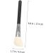 FRCOLOR 1pc Makeup Brush Soft Bristle Small Cosmetic Brush Loose Powder Brush Travel Blush Brush Make up Blush Makeup Beauty Brush Cosmetic Brush Supply Beja Multifunction Plastic - Buy Online on GoSupps.com