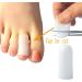 10 Pack Hoogoo Gel Toe Caps - Toe Covers for Ingrown Toenails, Corns, Blisters, Hammer Toes - White - Buy Online on GoSupps.com