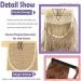 26 Inch Dark Brown Curly Wrap Around Ponytail Hair Extension - Synthetic Magic Yaki Corn Wave Ponytail - Buy Online on GoSupps.com