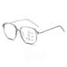 Fashion Multifocus Large Square Frame Reading Glasses Blue Light Blocking Readers Anti Glare Glasses for Unisex(Couleur:Gray Grandeur:2.5x)