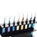 Durable Acrylic Eyelash Extension Tweezer Stand | Tweezers & Tools Organizer Rack - 8 Holes (Black) - Buy Online on GoSupps.com