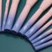 Professional Nylon Hair Makeup Brush Set - Wood Handle Makeup Brush Kits for Flawless Application - International Shipping Available - Buy Online on GoSupps.com