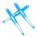 Healeved 6 STK Tooth Cleaning Brush - Double-Sided Toothbrush for Dentures & Child Dental Care | Hard Prosthesis Cleaning Tool - Blue (2 Pack) - Buy Online on GoSupps.com