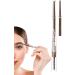 Waterproof Eyebrow Pencil Long Lasting Eye Brow Makeup Gel Pencils | Anti-Smudge Eyebrow Pencil Interchangeable Tip for Mother Kagrote Brown - Buy Online on GoSupps.com