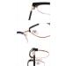 Fashionable Blue Light Blocking Reading Glasses | Large Clear Vision | Computer Readers | +0.00 Sand-black Silver - Buy Online on GoSupps.com