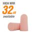 DEX FIT Ultra Comfort Soft Fit Earplugs EP100 - 100 Pairs for Sleeping Noise Reduction Studying Travel & More - Coral - Buy Online on GoSupps.com