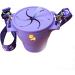 Collapsible Silicone Snack Cup for Kids 3+ | Spill-proof with Lid, Straw, & Strap | Perfect for On-the-Go Snacking | BPA-Free - Purple - Buy Online on GoSupps.com