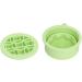 Makeup Brush Cleaning Bowl Multifunctional Space Saving Palm Size Folding 2 in 1 Makeup Brush Scrubber with Brush Drying Rack for Home (Green) - Buy Online on GoSupps.com