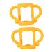 Ibasenice 8 STK bottle handle bottle holder water bottle with handle Dr.Brown bottles handle handles handles travel utensils for baby aircraft child feed pebbles handle 10.7x7cmx4pcs orangeex4stk
