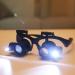 Head-Mounted Glasses Magnifier HD High Maintenance Watch Engraving Embroidery Reading 20 X 25X Portable Made in China - Buy Online on GoSupps.com