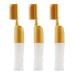 GROCKSTR 3X Hair Dyeing Comb Hair Dyeing Brush with Bottle DIY Combing Dyeing Baking Oil Brush Hair Dye Tool