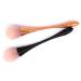 Ranvi Large Powder Mineral Brush Makeup Brush Suitable for Large Coverage Loose Powder Blush Liquid Foundation Mixed Polishing Brush 2 Pieces (Black Gold)