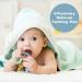 Vicloon Baby Teething Toy - BPA-Free Silicone Teether for Boys and Girls | Chew Soothing Infant Teething Ring - Shower Gift (Blue) - Buy Online on GoSupps.com