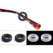Silicone Glasses Ear Hooks - Anti-Slip Temple Tip Holders | 4 Pairs (2 Clear 2 Black) | Comfortable Glasses Accessories for Secure Fit - Buy Online on GoSupps.com