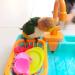 Yoruii Parrot Bath Tub with Faucet | Bird Shower Bath Feeder in Blue | Multifunctional Bird Supplies - Buy Online on GoSupps.com